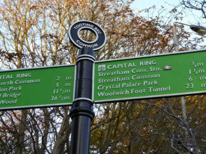capital ring sign tooting bec common opt