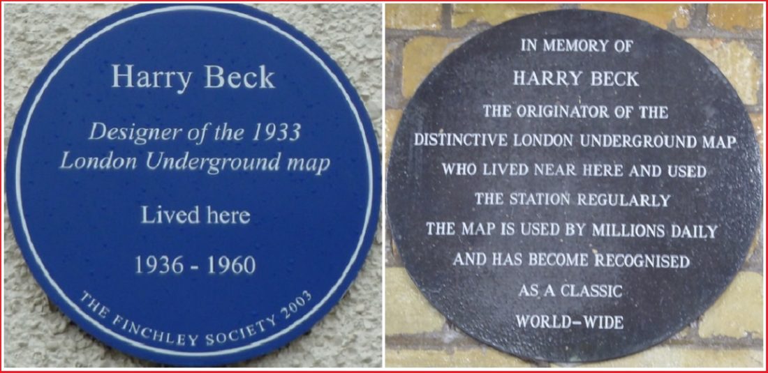 harry beck plaques